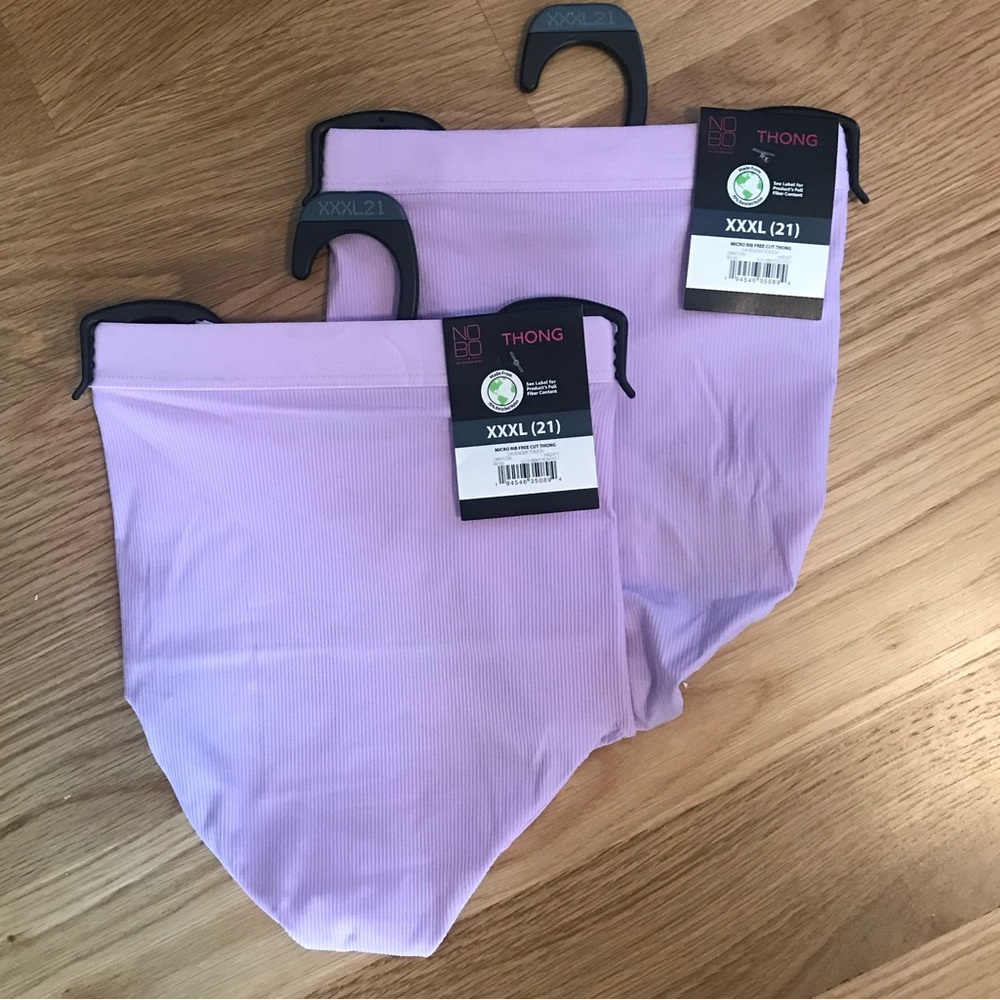 NEW 2 No Boundaries Micro THONG Panties NWT - Picture 2 of 8